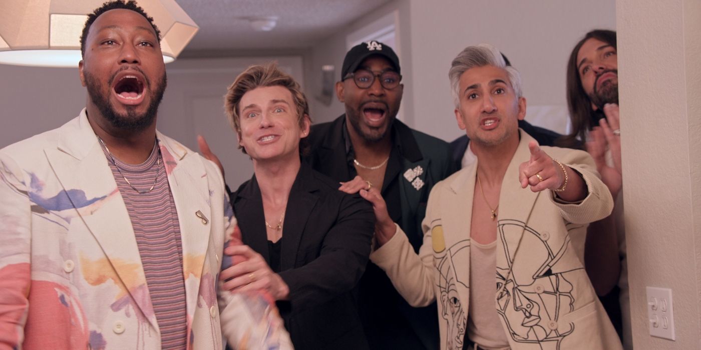 Billy is in shock as The Fab Five show him his new space on 'Queer Eye' Season 9.