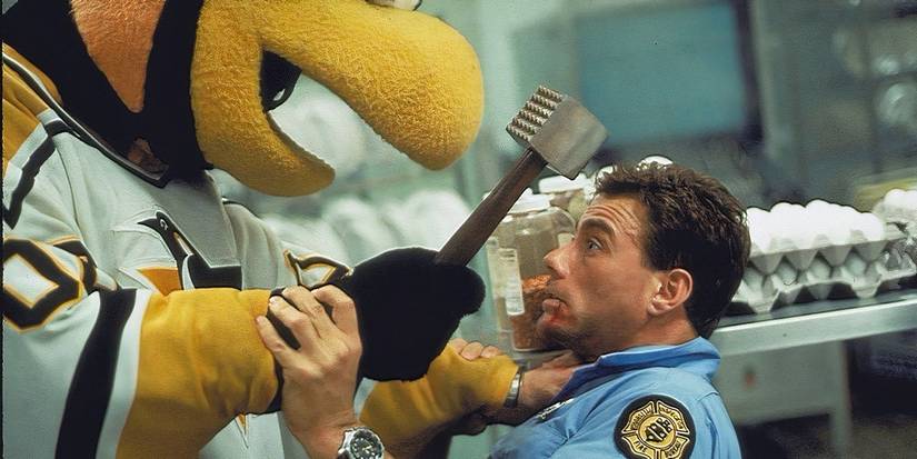 Jean-Claude Van Damme about to be hammered in Sudden Death