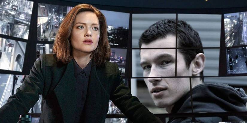 Holliday Grainger un Callum Tērners plakātā par sagūstīšanas 1. sezonu