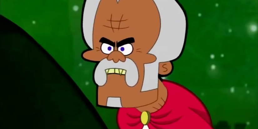 Dracula frowning in The Grim Adventures of Billy & Mandy