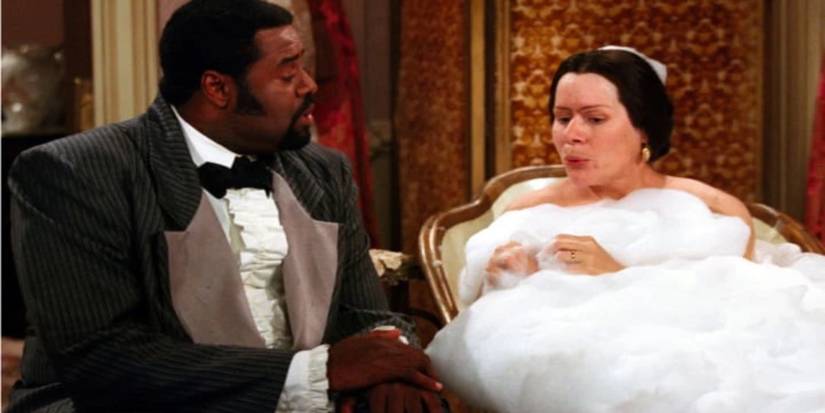 Desmond speaks to Mary Todd in The Secret Diary of Desmond Pfeiffer