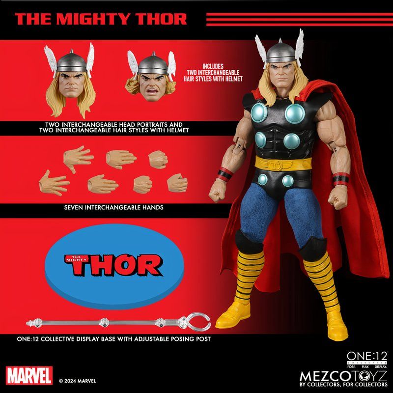 This Mighty Thor Figure From Mezco Toyz is a Worthy Addition to