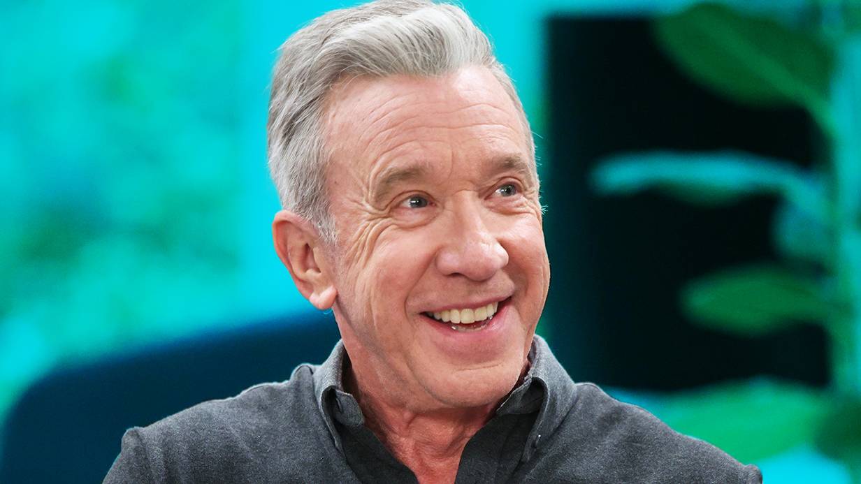 Custom image from Jefferson Chacon of Tim Allen smiling and looking off to the left for Shifting Gears