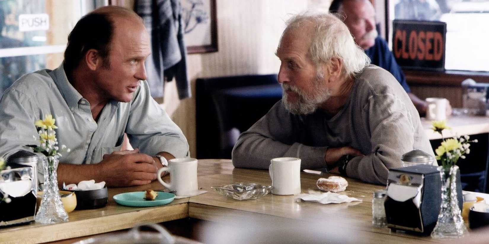 Ed Harris and Paul Newman in 'Empire Falls'