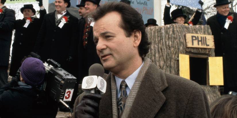 Bill Murray as Phil in Groundhog Day 
