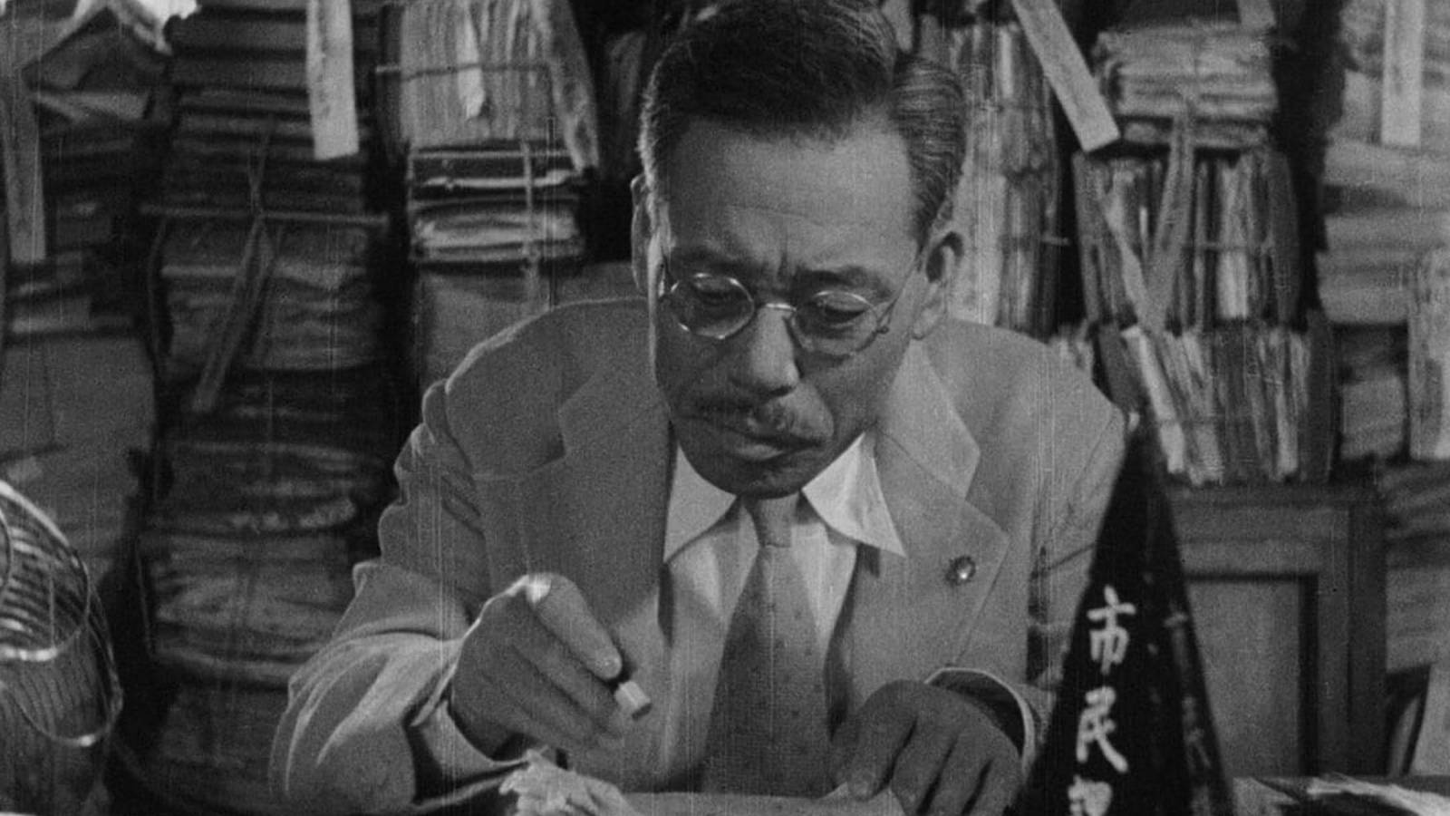 Akira Kurosawa's Ikiru (1952) starring Takashi Shimura