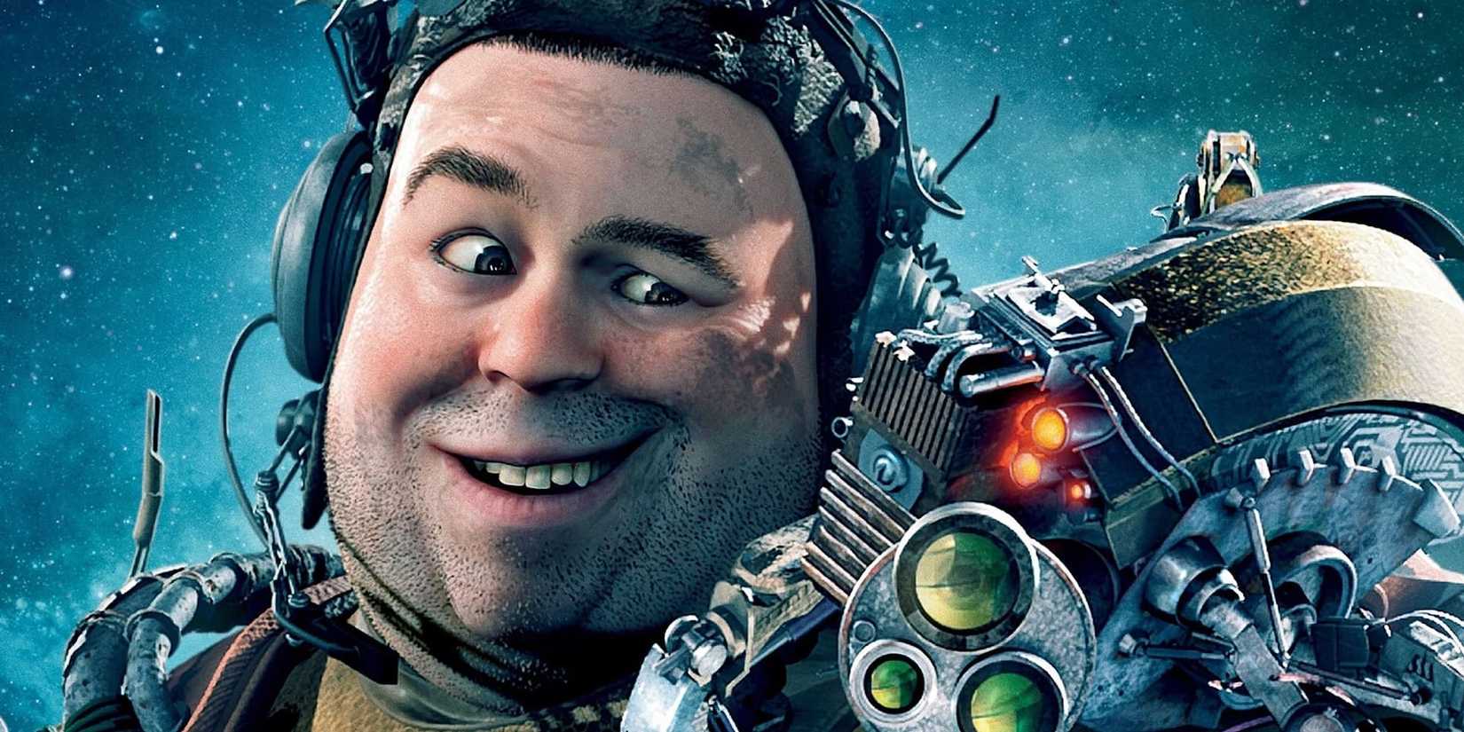 Gribble smiling in Mars Needs Moms 