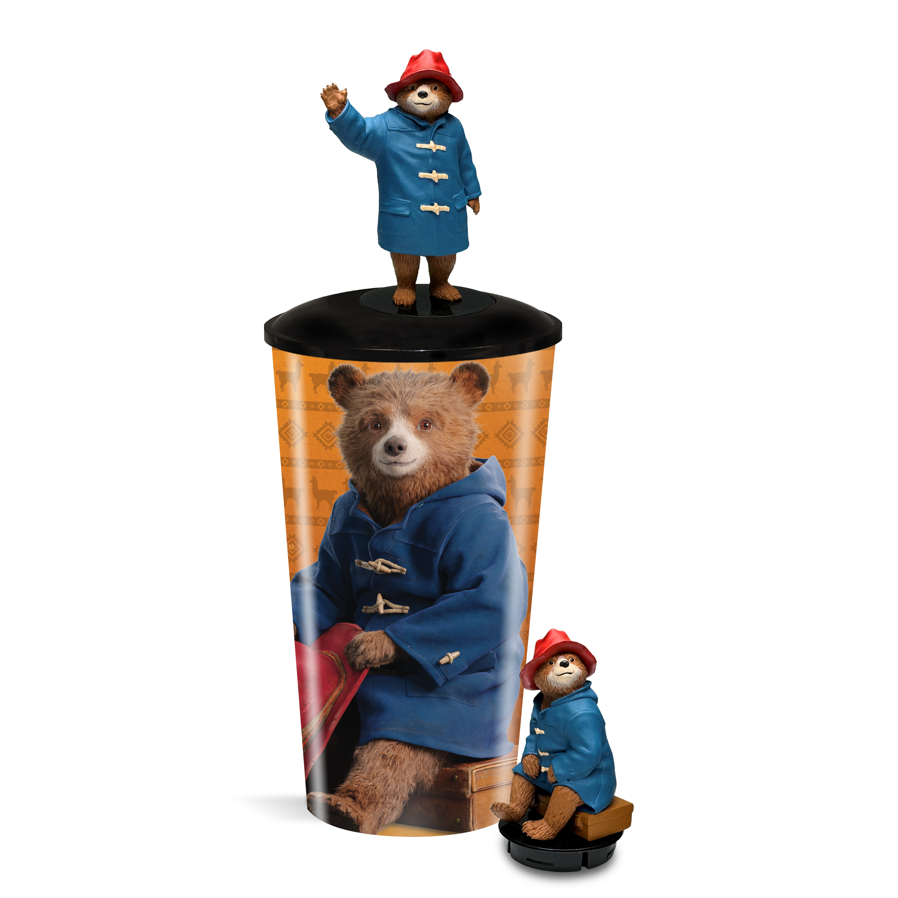 ✨AMC限定✨ パディントンinペルー♦ポップコーンバケツ カップトッパーセット Pack Your Marmalade Sandwiches With Adorable 'Paddington in Peru