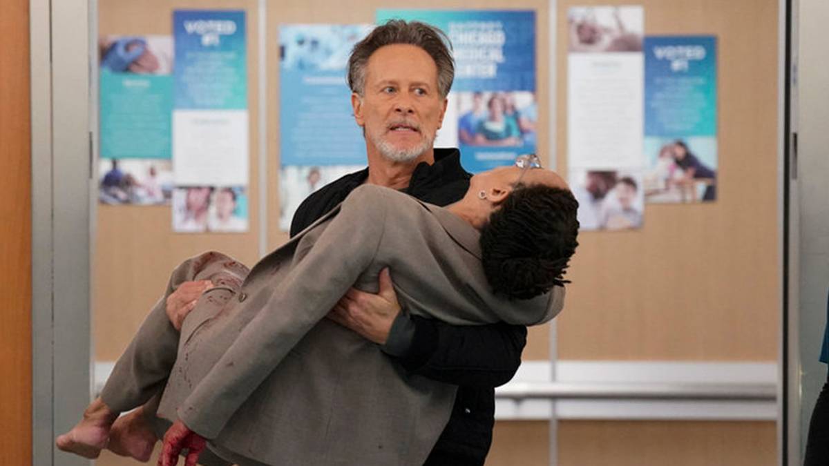 He Loves Sharon in a Way”: 'Chicago Med' Star Explores How Archer Saving  Ms. Goodwin Has Changed Him