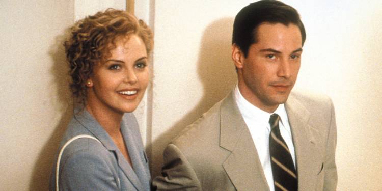 Keanu Reeves Devil Keanu Reeves Dances With the Devil in This Manic '90s Legal Horror-Thriller