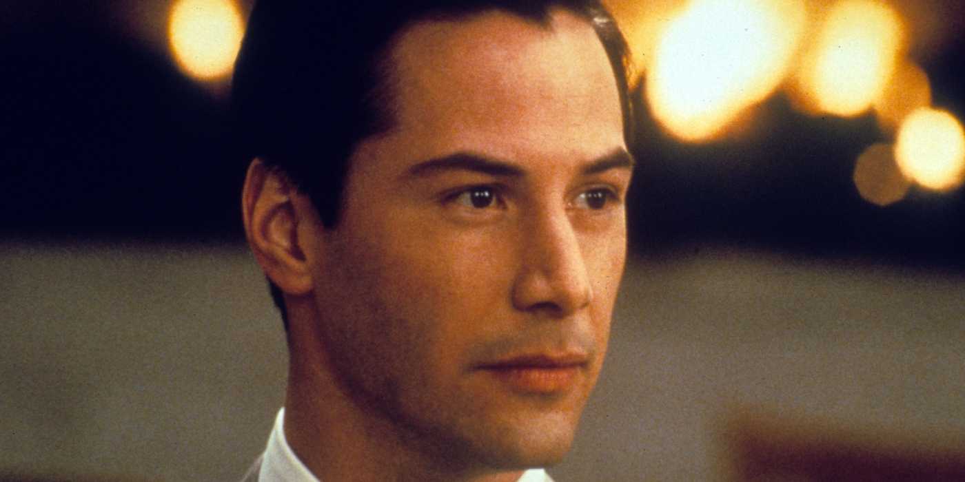 Keanu Reeves Devil Keanu Reeves Dances With the Devil in This Manic '90s Legal Horror-Thriller