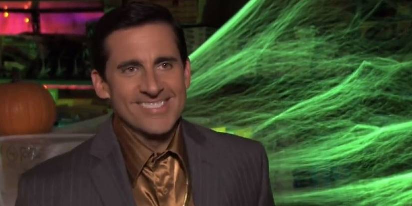 the office koi pond episoe michael smiling