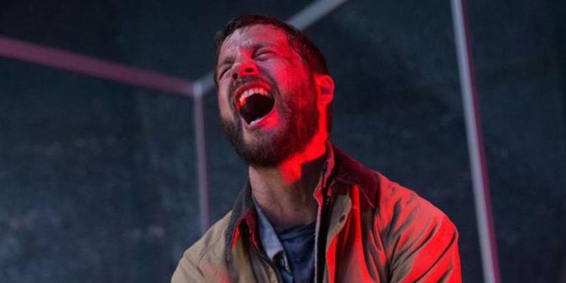 A man screaming in Upgrade