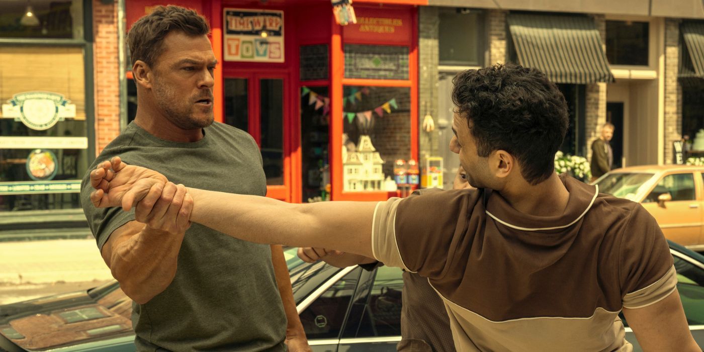 'Reacher' Star Alan Ritchson and 'Top Gun' Producer Jerry Bruckheimer ...