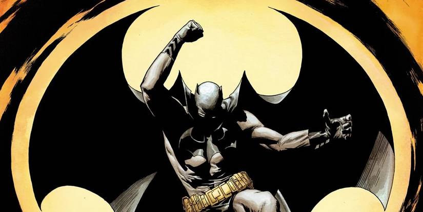 Batman'ın Batman Logosuna Karşı Bir Görüntüsü