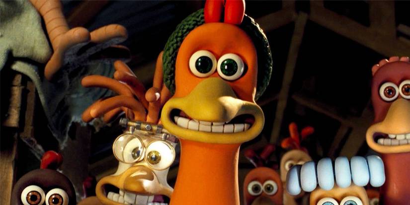 Ginger smiling in 'Chicken Run' (2000)