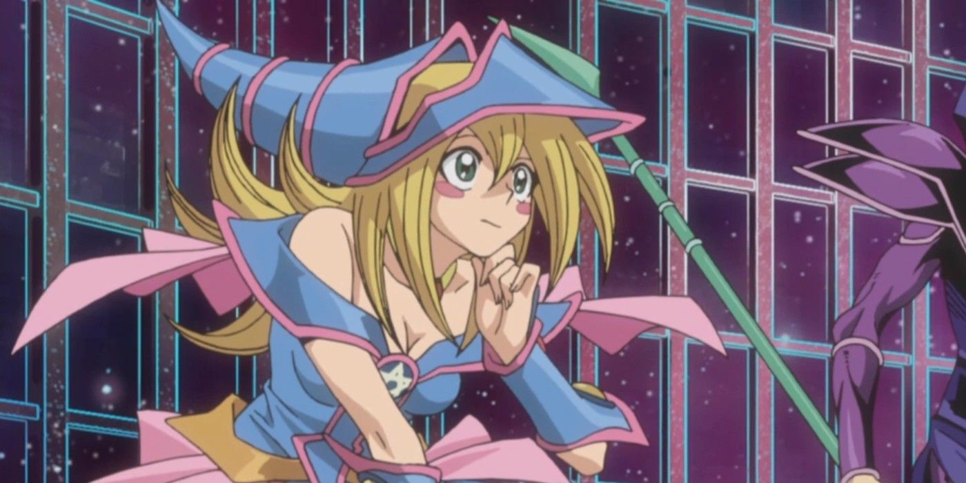 Dark Magician Girl as she appears in &lsquo;Yu-Gi-Oh! Bonds Beyond Time&rsquo;.