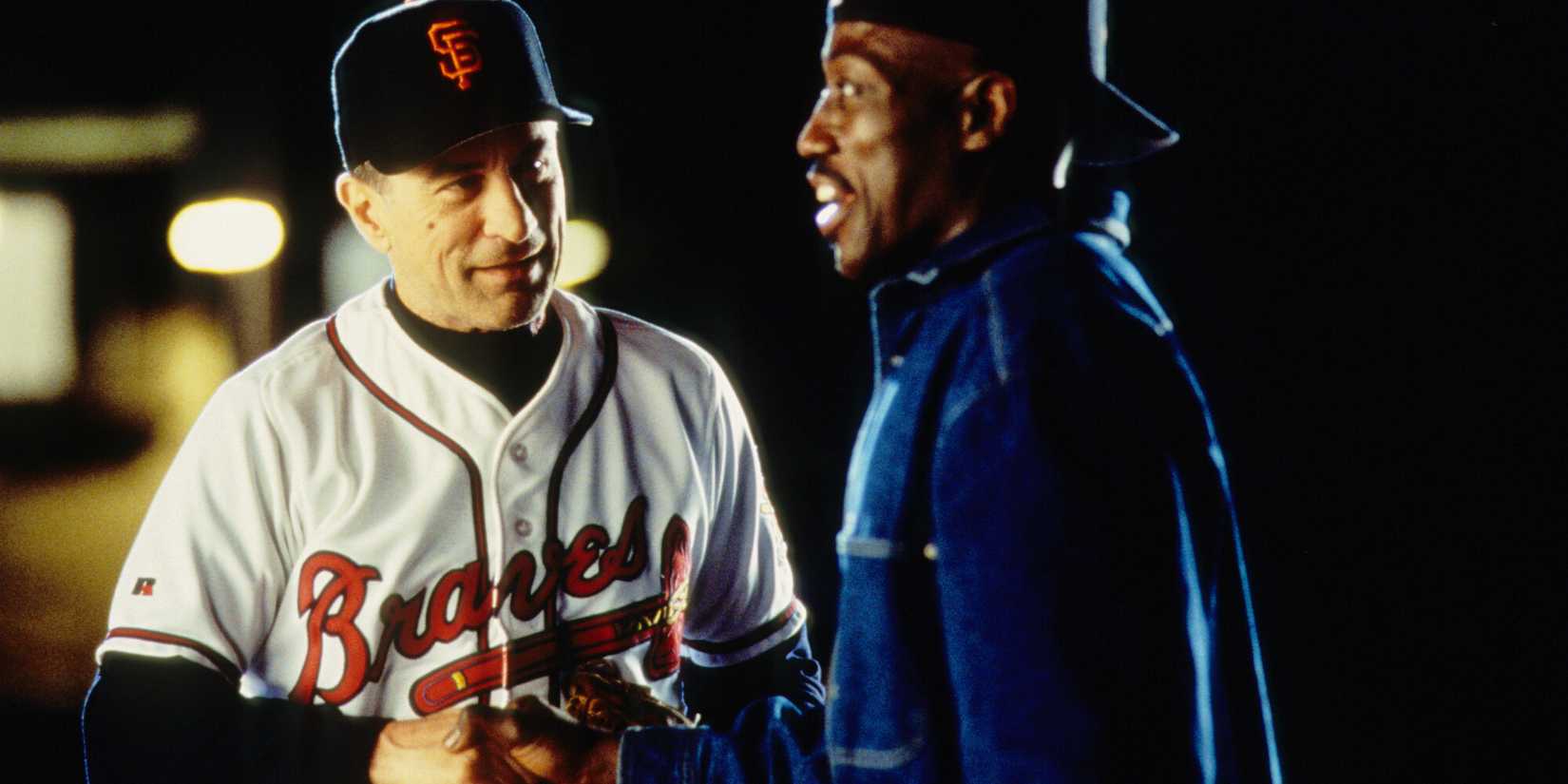 Robert De Niro and Wesley Snipes in 'The Fan'