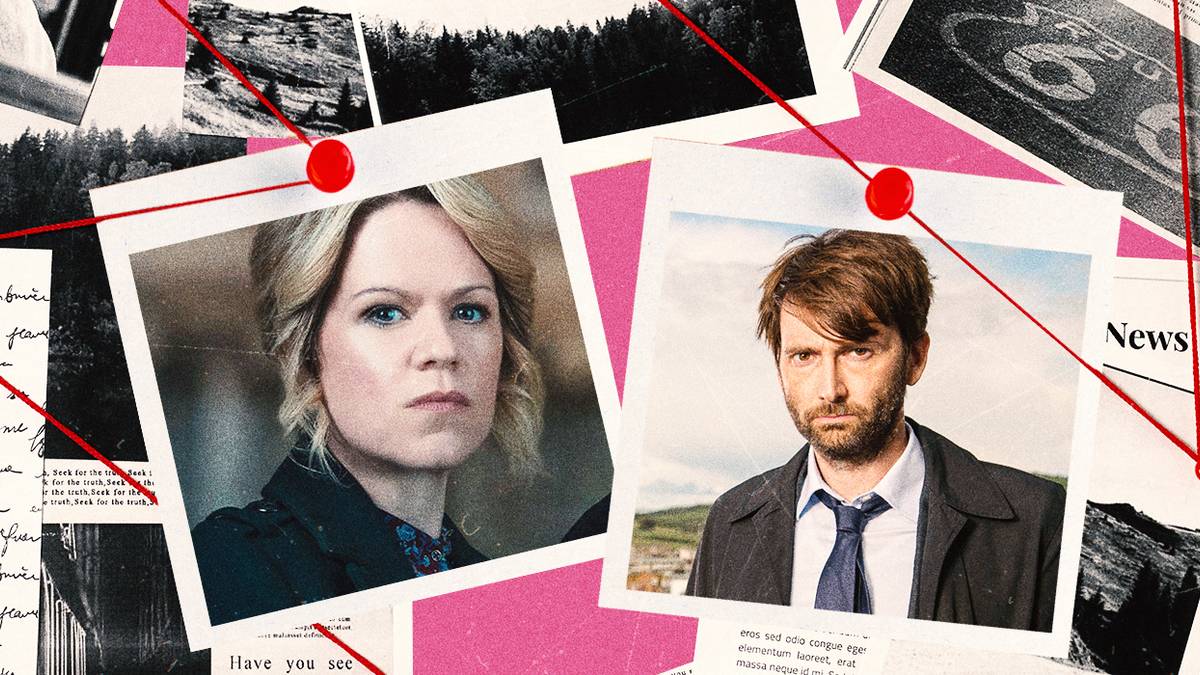 Sinéad Keenan from Unforgotten and David Tennant from Broadchurch
