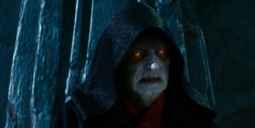 Ian McDiarmid as Emperor Palpatine, the Sith Lord Darth Sidious, in Star Wars: Episode IX - The Rise of Skywalker