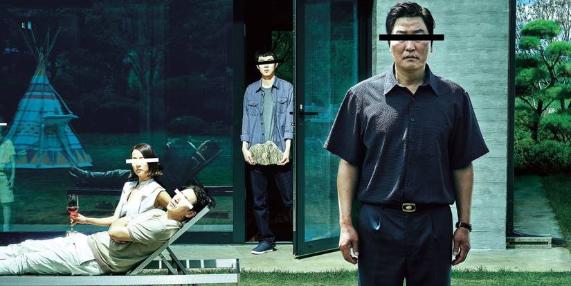 A cut from the 2019 poster of Parasite