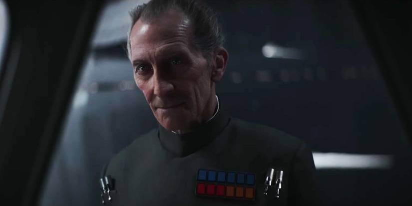 Peter Cushing recreated as Grand Moff Tarkin in Rogue One