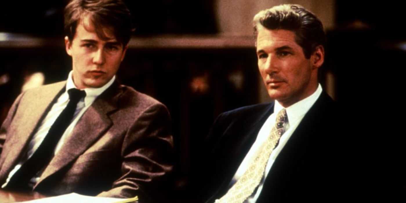 Score Rises Edward Norton’s Star-Making Courtroom Drama with 77% Rotten Tomatoes ...