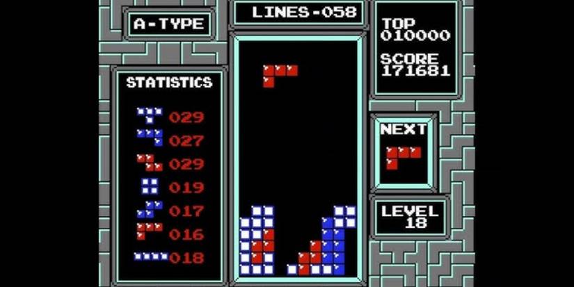 A game of Tetris