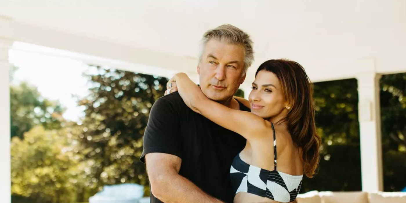 Alec Baldwin, his wife Hilaria Baldwin hugging on 'The Baldwins'
