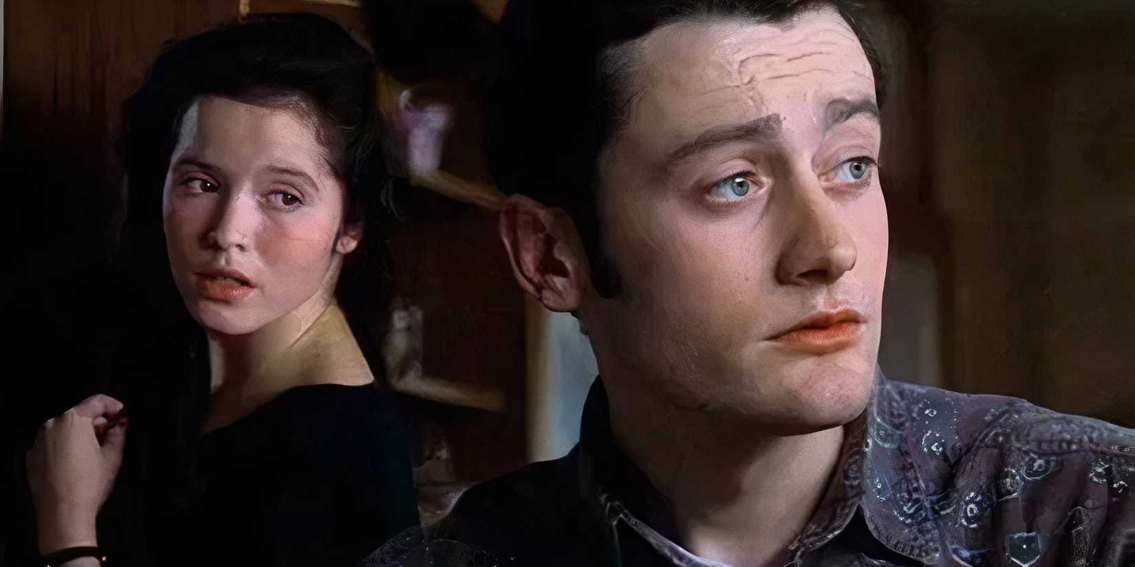Robert Arkins and Andrea Corr in The Commitments.