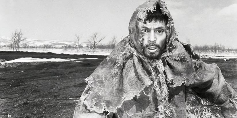 Tatsuya Nakadai as Kaji in The Human Condition III: A Soldier's Prayer (1961)