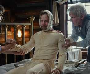 Brian Geraghty, Darren Mann, and Harrison Ford in 1923 Season 2 Episode 4