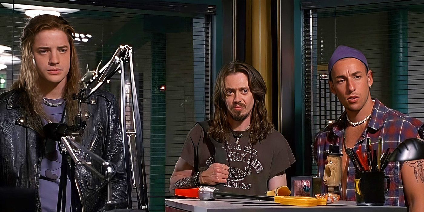 Over 30 Years Ago, Adam Sandler Rocked Out With Oscar Winner Brendan Fraser  in This Underrated Box Office Bomb, image size:1400x700