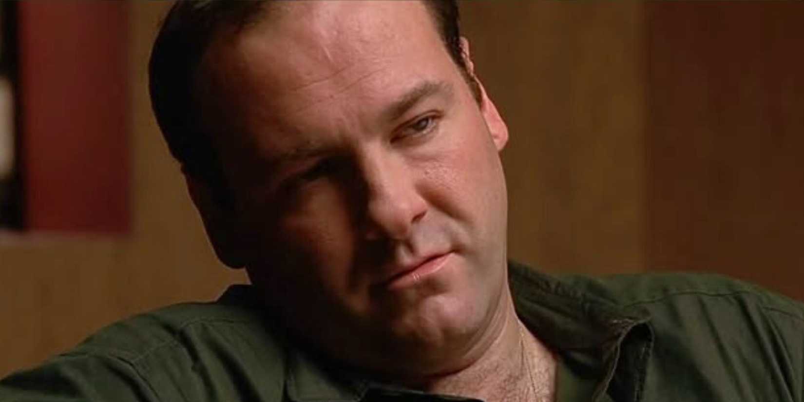 James Gandolfini as Tony Soprano in The Sopranos Pilot.