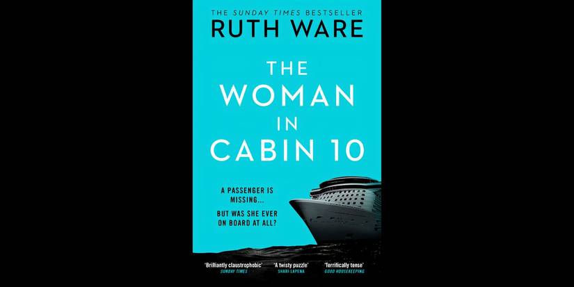 The cover of the novel The Woman in Cabin 10