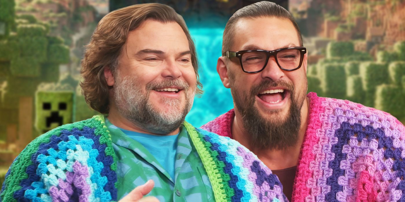 Custom image of Jack Black and Jason Momoa for Minecraft