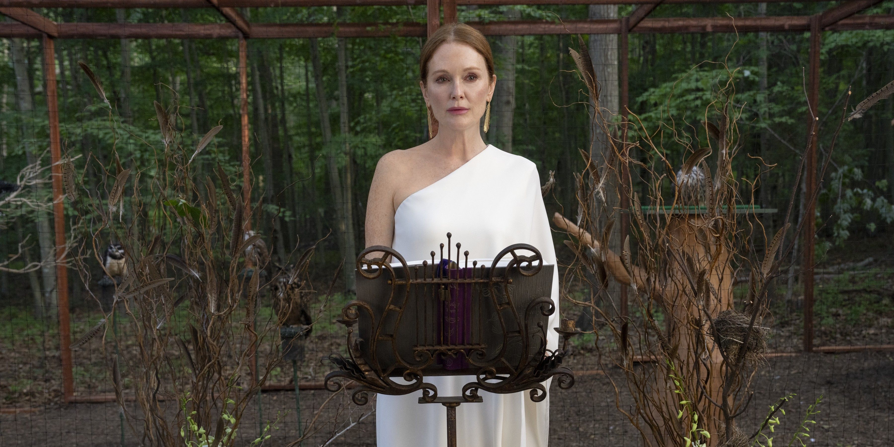 Meghann Fahy Gets Roped Into a Cult in First 'Sirens' Images Meghann Fahy Gets Roped Into a Cult in First 'Sirens' Images