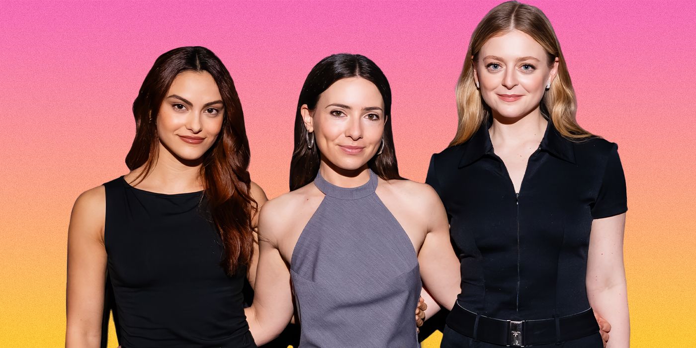 Custom image of Camila Mendes, Natasya Popov and Anna Baryshnikov at SXSW for Idiotka