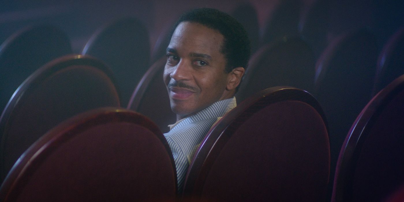 André Holland in a movie theater in The Actor