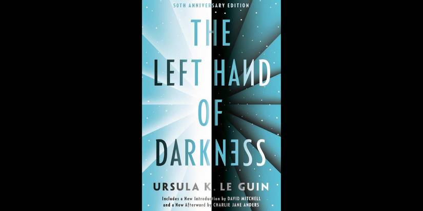 The cover of the novel The Left Hand of Darkness by Ursula K. Le Guin