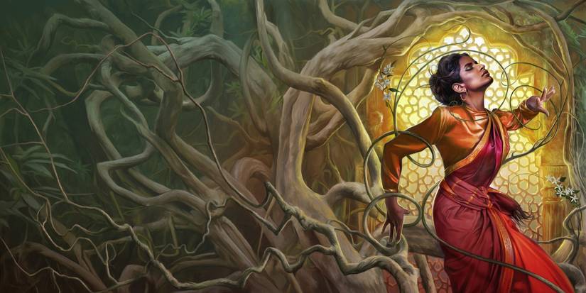 The Italian cover of The Jasmine Throne by Tasha Suri with art by Antonello Venditti.