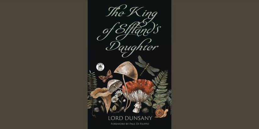 The front cover of 'the king of elfland's daughter'