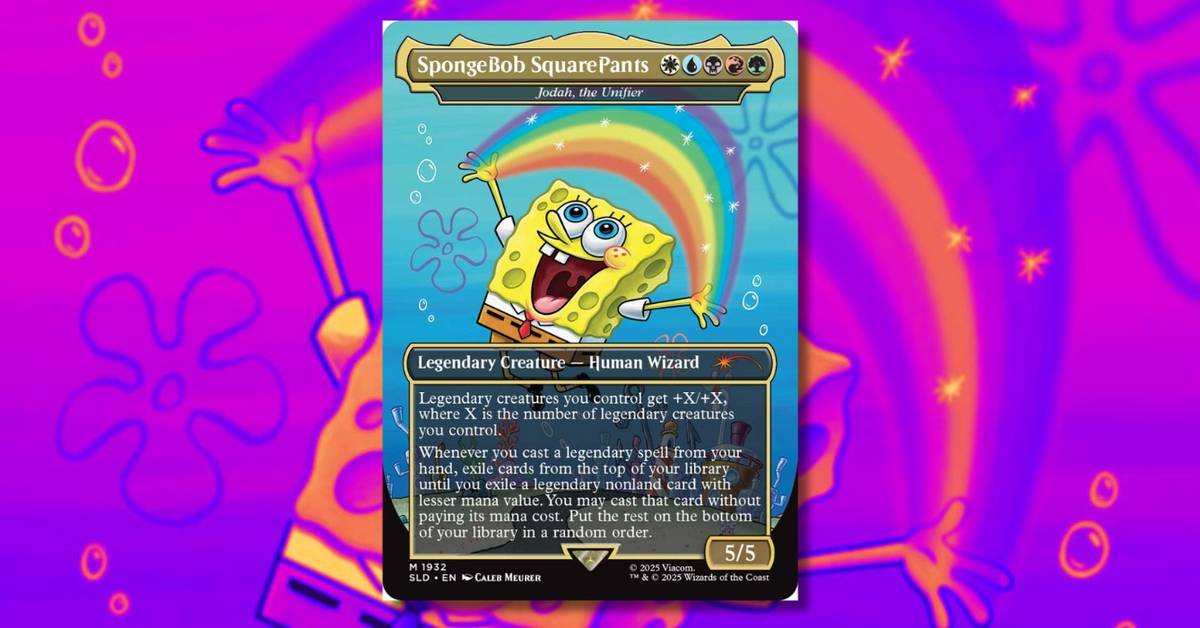 new spongebob mtg cards Magic The Gathering Secret Lair x Squarepants: Internet Sensation (Non-Foil) : Toys & Games Inspired by the other SpongeBob
