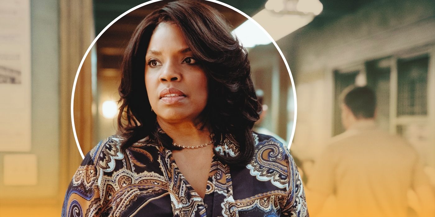 Mary Jo stands in an office in NCIS: Origins Episode 14 