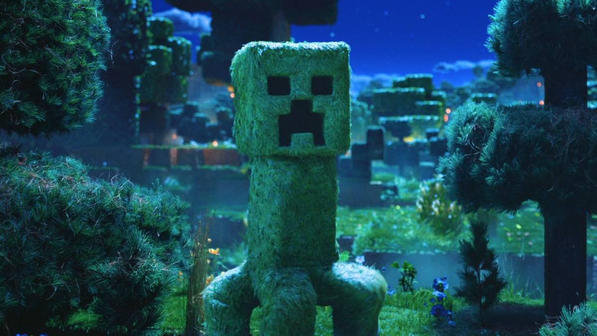 Lego Reveals New Large Scale Minecraft Movie Creeper Set