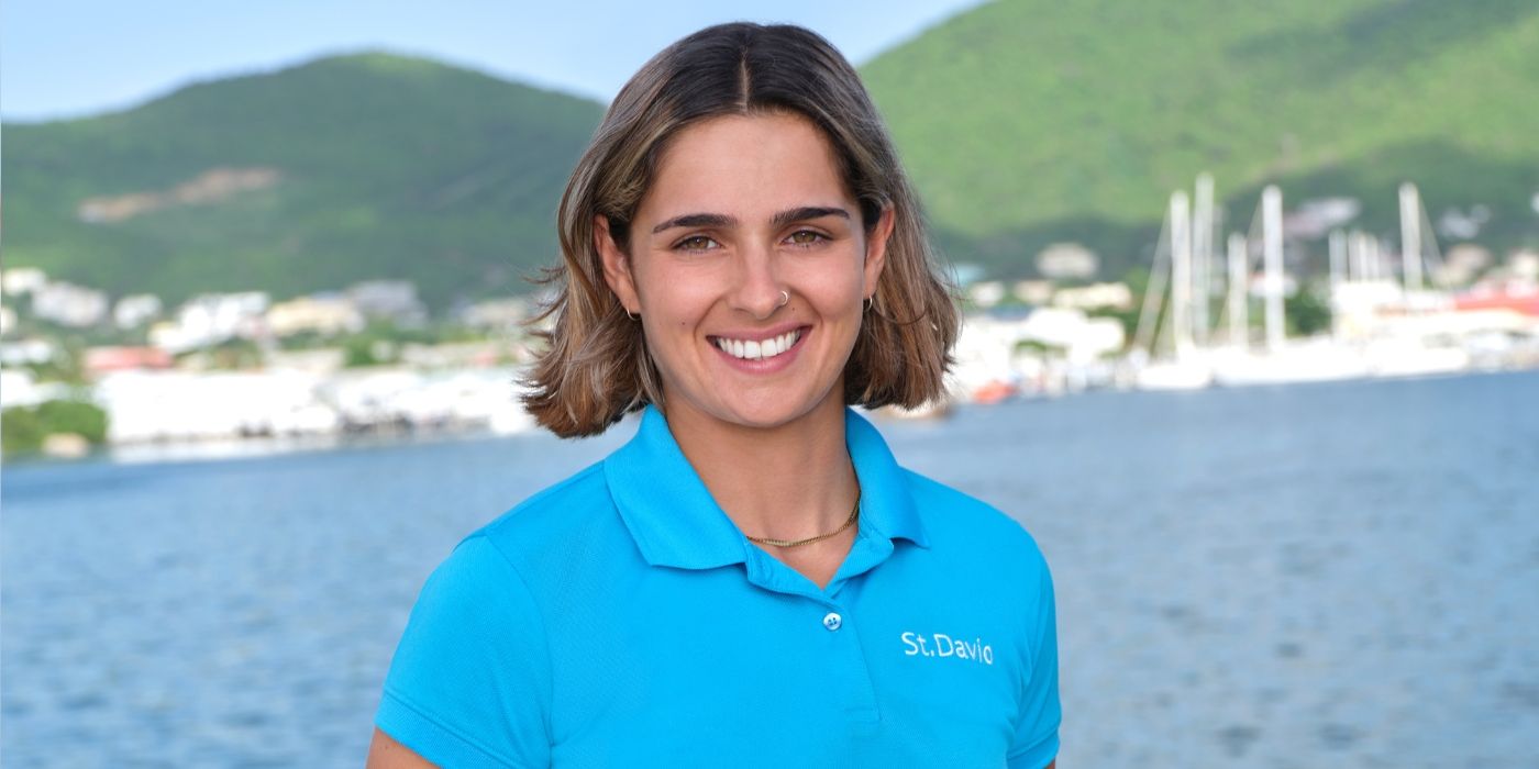 Deckhand Jess Theron poses for 'Below Deck' Season 12.
