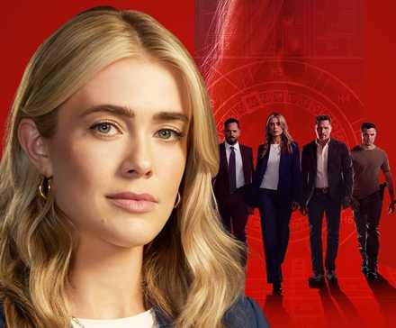 Custom image from Jefferson Chacon of Melissa Roxburgh with a slight smirk for The Hunting Party