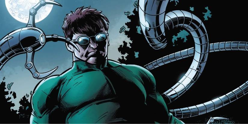Doctor Octopus meringis di malam hari di Marvel Comics