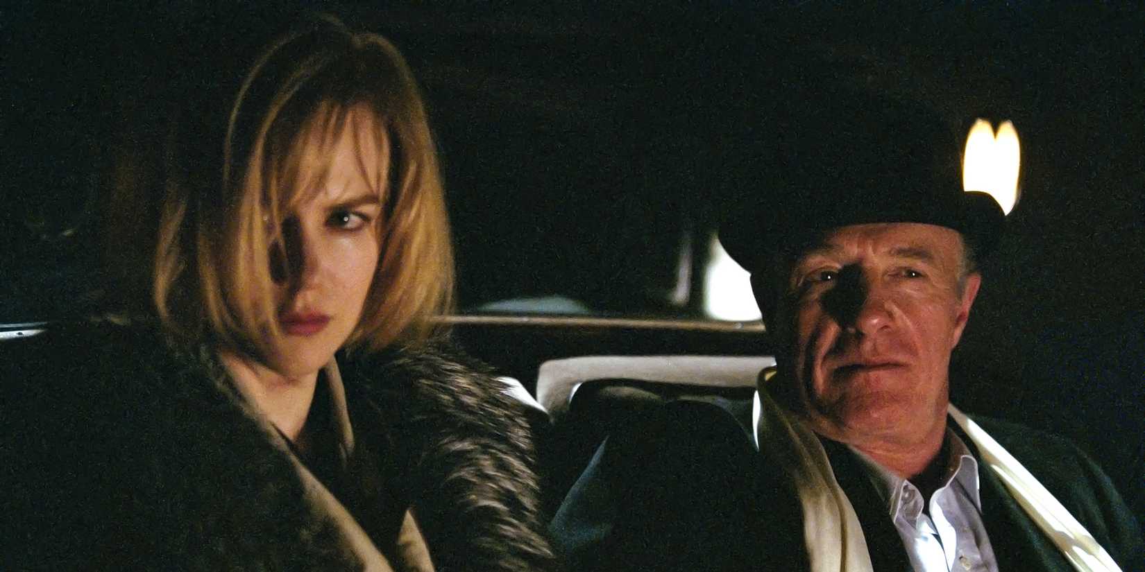 Nicole Kidman and James Caan in 'Dogville'