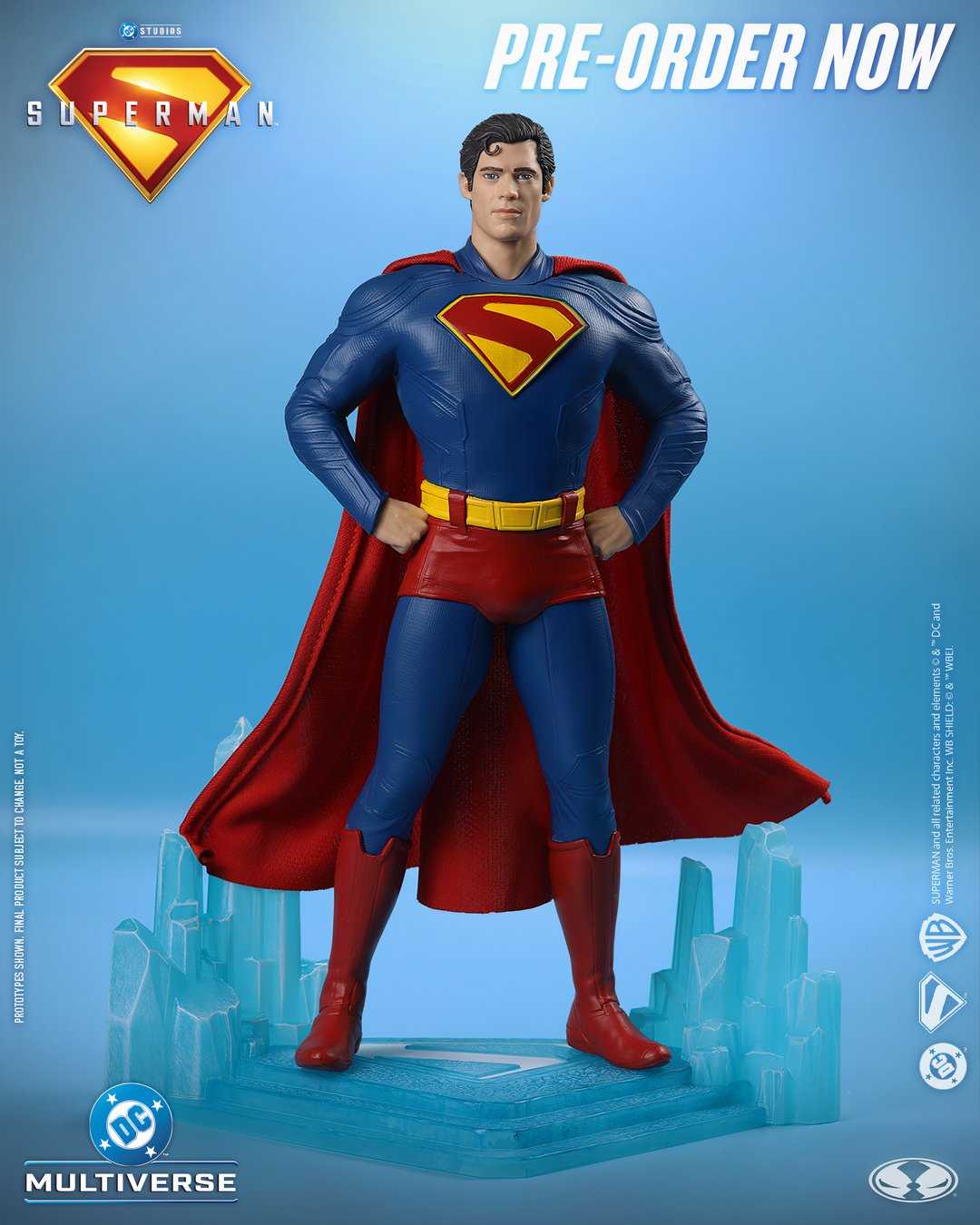 Superman Normal McFarlane Toys Reveals Their High-Flying David Corenswet 'Superman ...